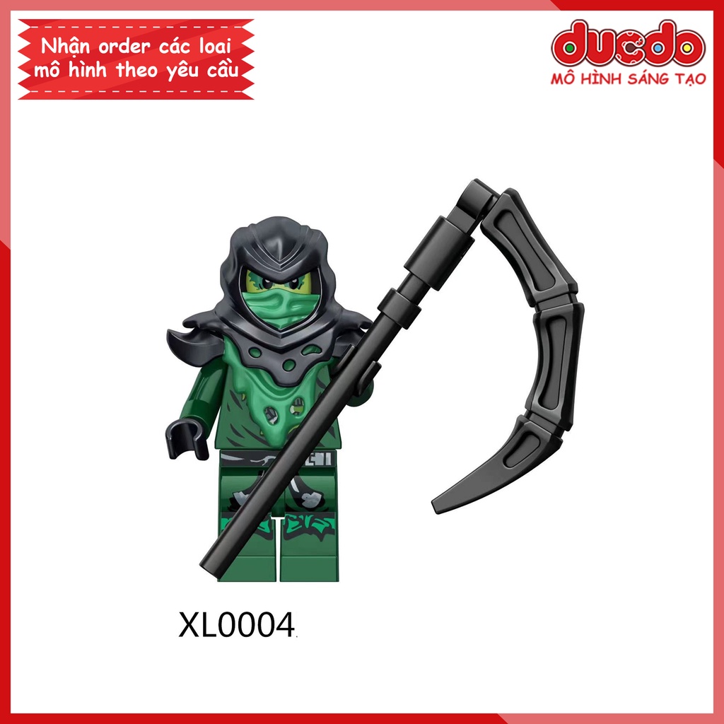 Minifigures các nhân vật Ninjago tuyệt đẹp - Đồ chơi Lắp ghép Xếp hình Mini Ninja Mô hình XL0001 - XL0005