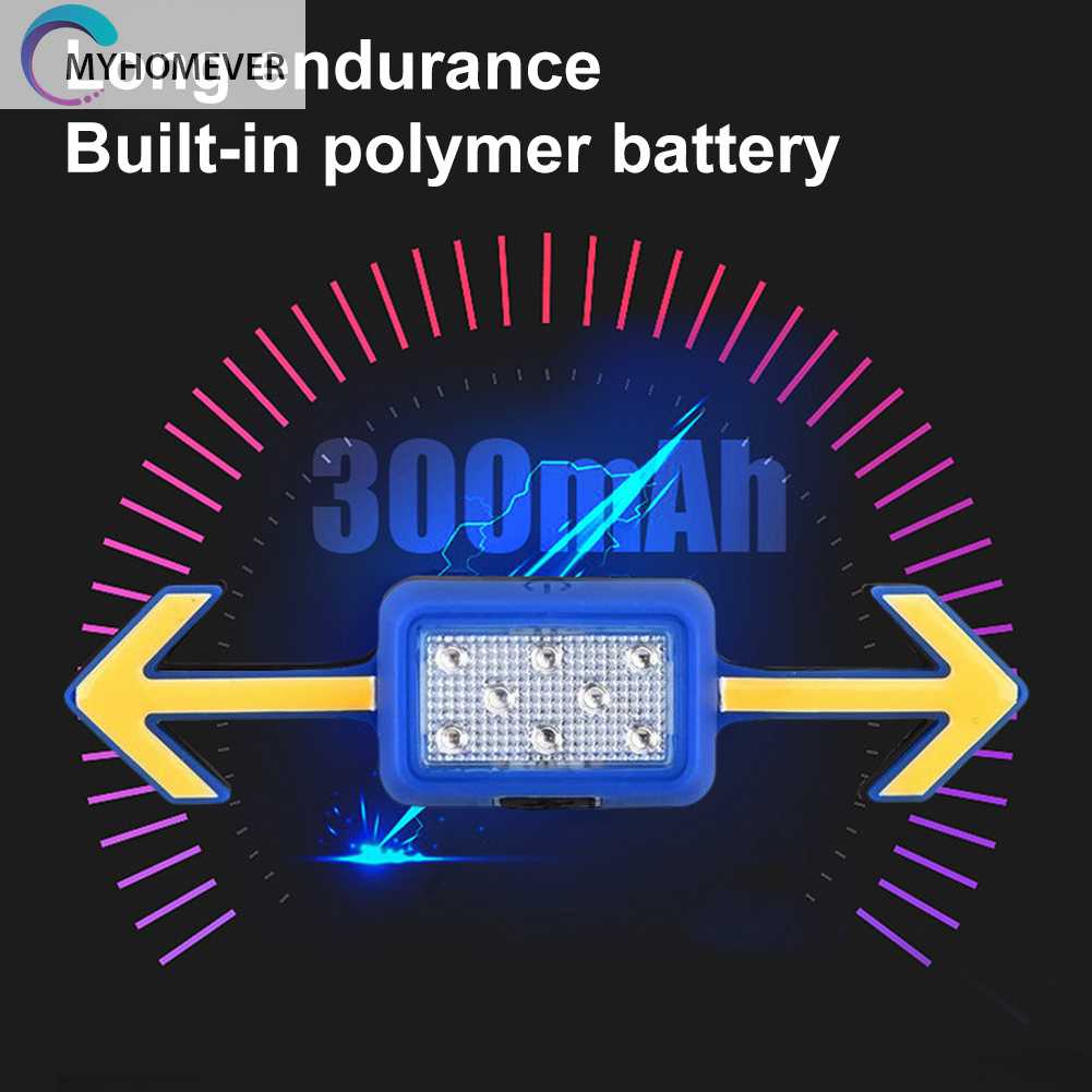 Đèn LED Xi Nhan 6 Chế Độ Kèm Sạc Tiện Dụng Cho Xe Đạp