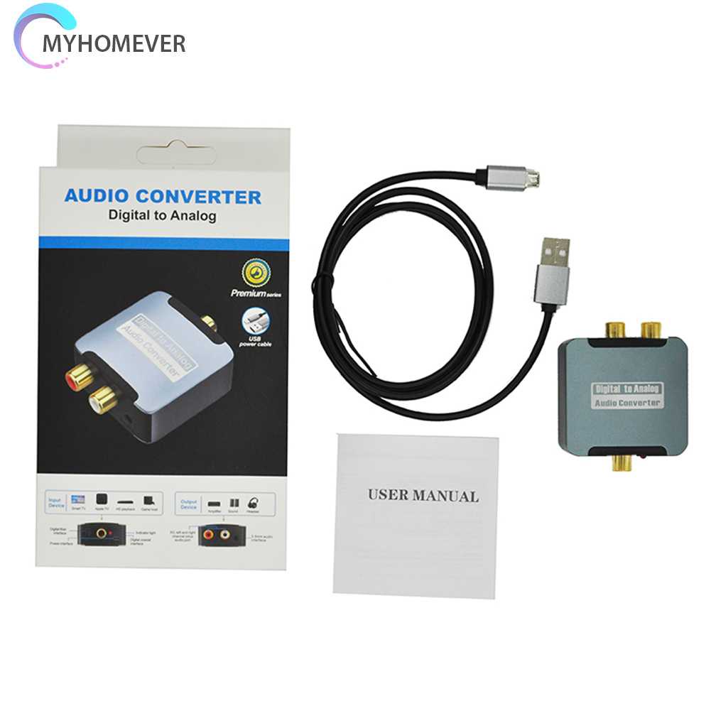 Bộ Chuyển Đổi Âm Thanh Kỹ Thuật Số Sang Analog Chuyên Nghiệp Cho Gia Đình