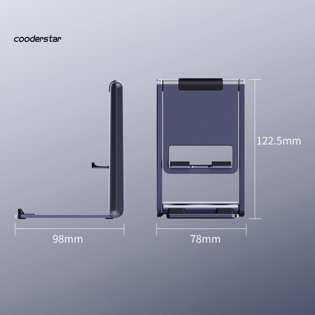 Giá Đỡ Điện Thoại Bằng Hợp Kim Nhôm Có Thể Gập Lại Tiện Dụng