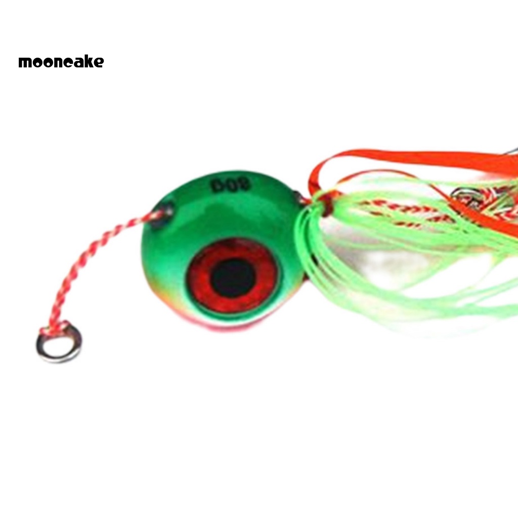 < Mooncake > Mồi Câu Cá Giả Đầu To Màu Sắc Tươi Sáng Chống Mồ Hôi
