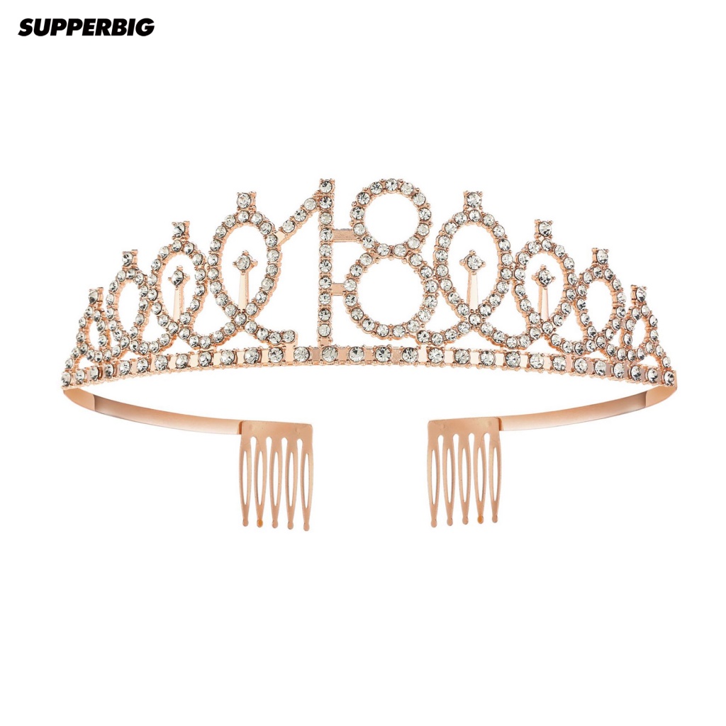 Vương Miện Thắt Dây Ruy Băng Đáng Yêu Cho Tiệc Sinh Nhật