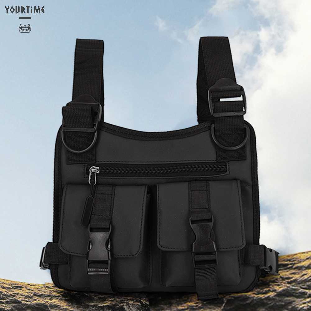 Túi Đeo Chéo Ngực Đa Năng Phong Cách Hip hop Cho Nam