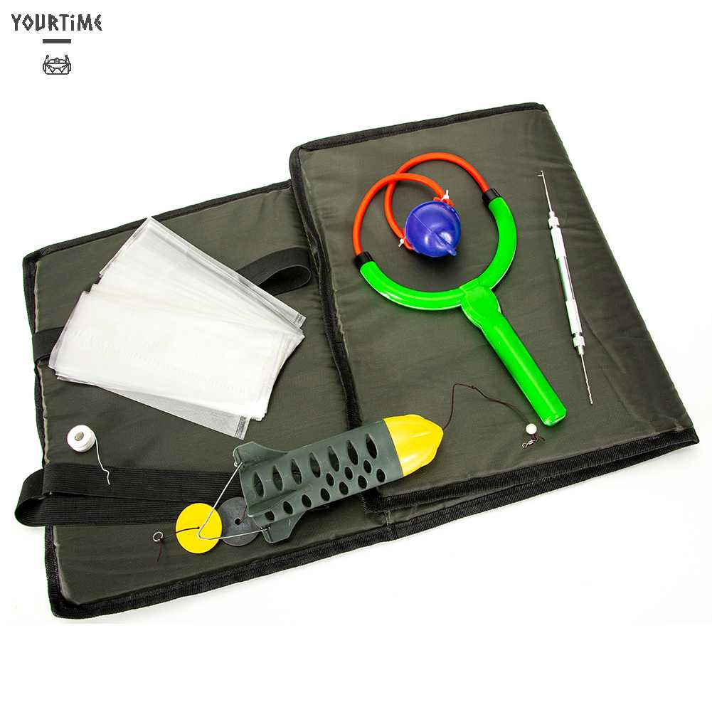 Thảm Câu Cá Đa Năng Gọn Nhẹ Kèm Lồng Mồi Tiện Dụng Mang Theo Cắm Trại