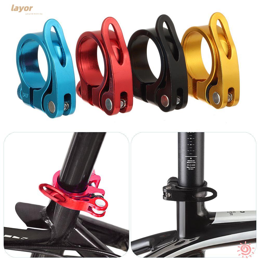 Vòng Kẹp Yên Xe Đạp Bằng Hợp Kim Nhôm 28.6 / 31.8 / 34.9mm
