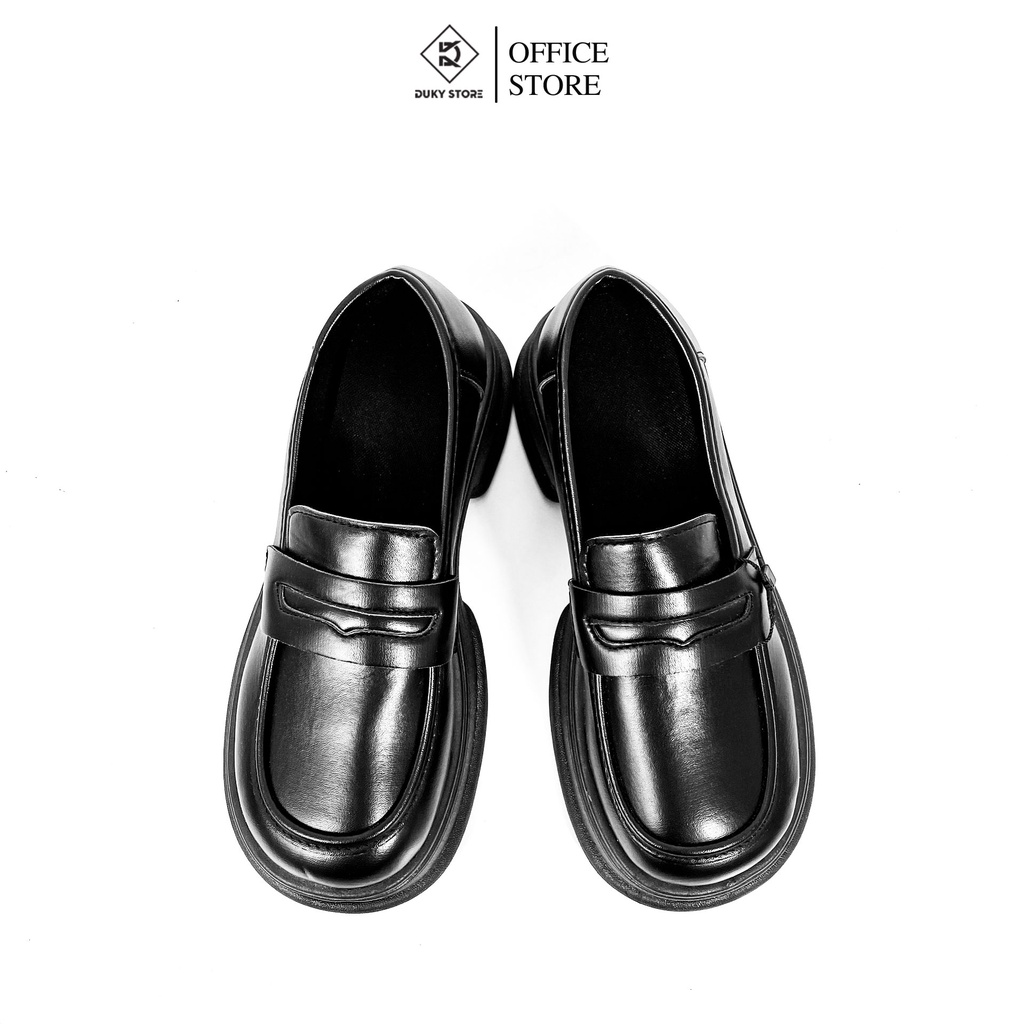 (Ảnh thật) Giày da Loafer nữ phong cách dễ thương cho bạn nữ - Duky Store