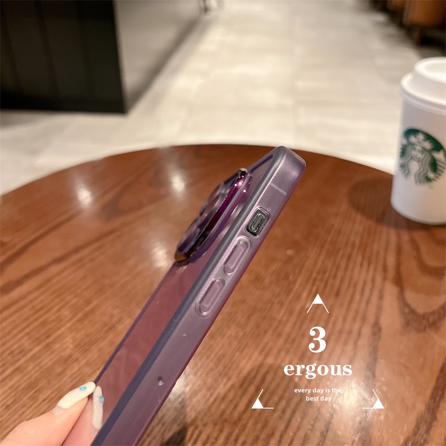 Ốp Điện Thoại TPU Mềm Trong Suốt Đơn Giản Bảo Vệ Ống Kính Cho IPhone 14 13 12 11 Pro Max SE2020 X XR Xs Max 7 8 6 6s Plus