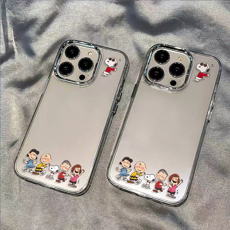 ✅Ốp Điện Thoại Dẻo Họa Tiết Hoạt Hình Snoopy Dễ Thương Chống Sốc Cho Iphone12 117 Ijr 814Pro 13 plus