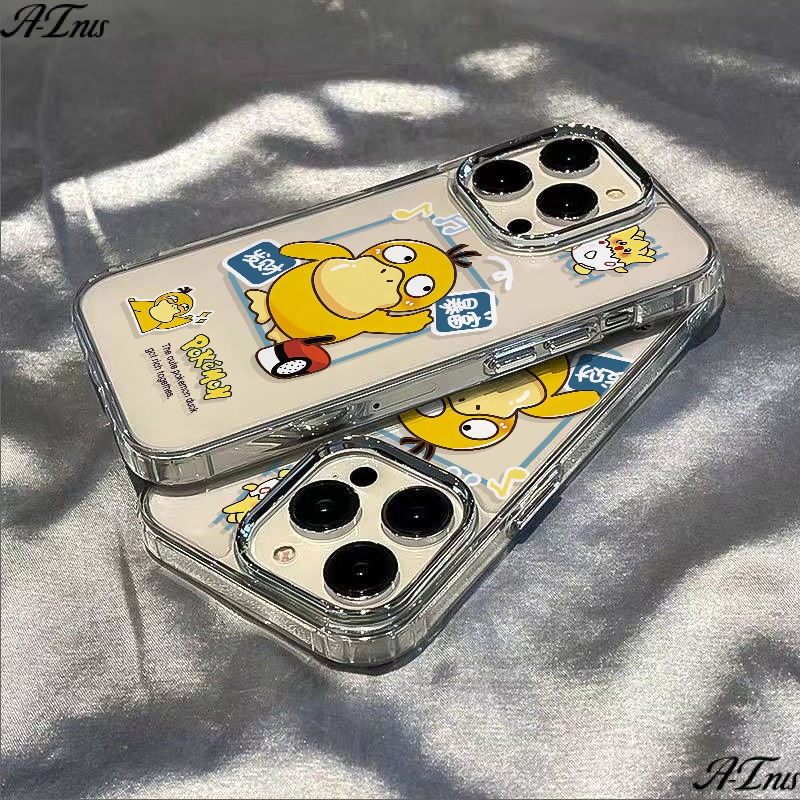 ✅Ốp Điện Thoại Dẻo Họa Tiết Chú Vịt Dễ Thương Chống Sốc Cho iPhone12711maxplus / MYAX 14pro 813