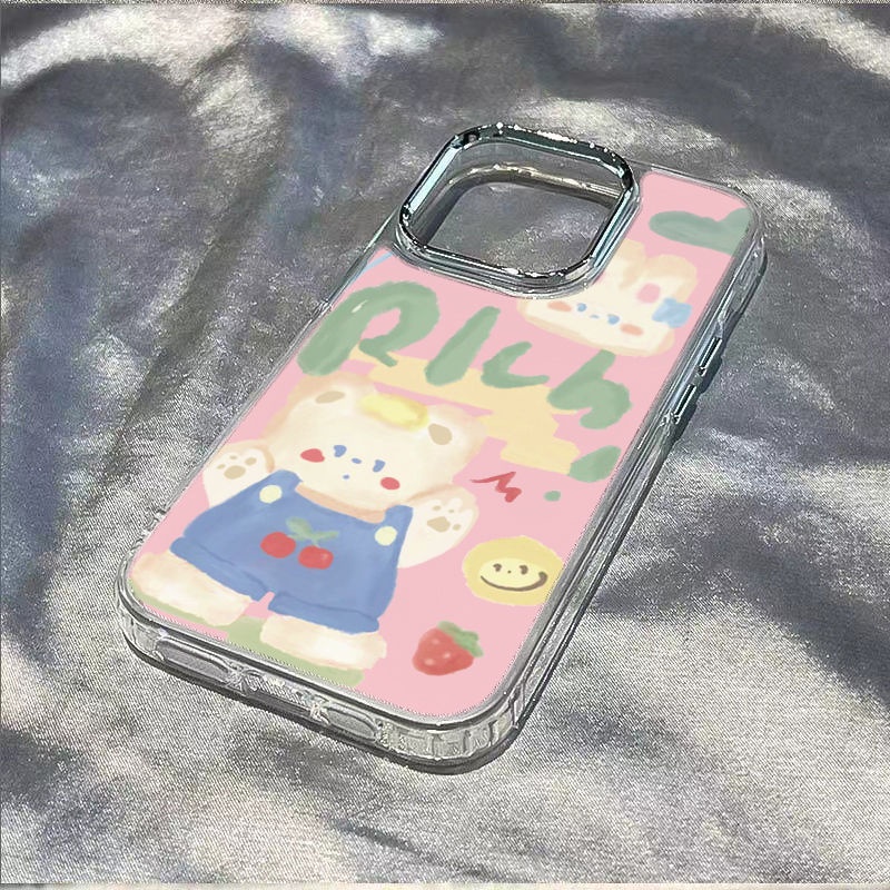✅Ốp Điện Thoại Mềm Chống Sốc In Hình Gấu Cho Iphone 11 Plus 7 14 Pro Max 12 8 Max 13