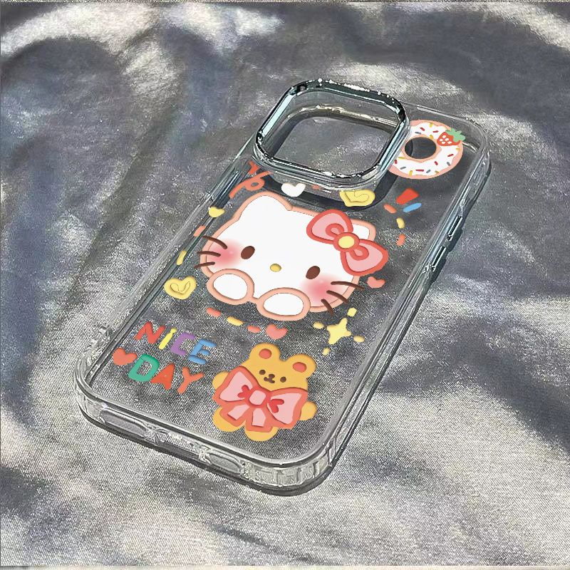 ✅Ốp Điện Thoại Mềm Chống Sốc In Hình Mèo Cho Iphone 1114pro / 8 713KT 12 P5SG