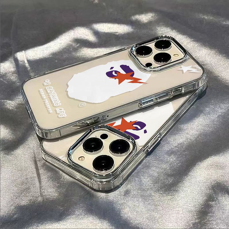 ✅Ốp Điện Thoại Mềm Chống Sốc 13 Ape Đơn Giản Cho Iphone12 max14pro7811 Apple plus