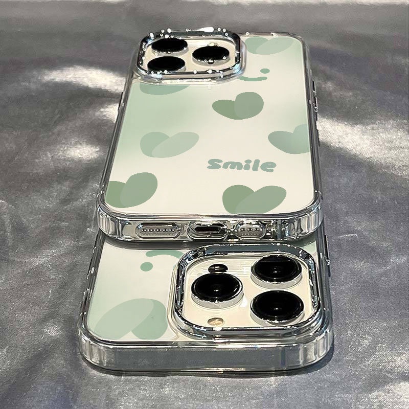 ✅Ốp Điện Thoại Mềm Chống Sốc Họa Tiết Trái Tim 14proins Style max1113 / iPhone12 8 Apple Laugh plus7 Olympuy6