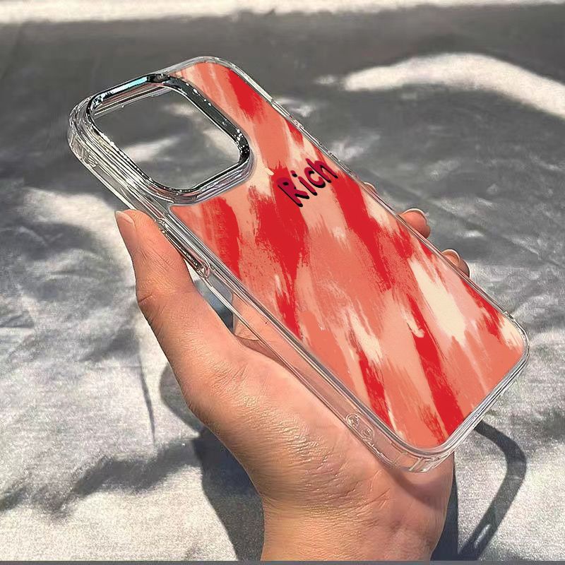 ✅Ốp Điện Thoại Tpu Dẻo In Chữ Tiếng Anh 13 Rich14Promax iPhone12 plus / 7118