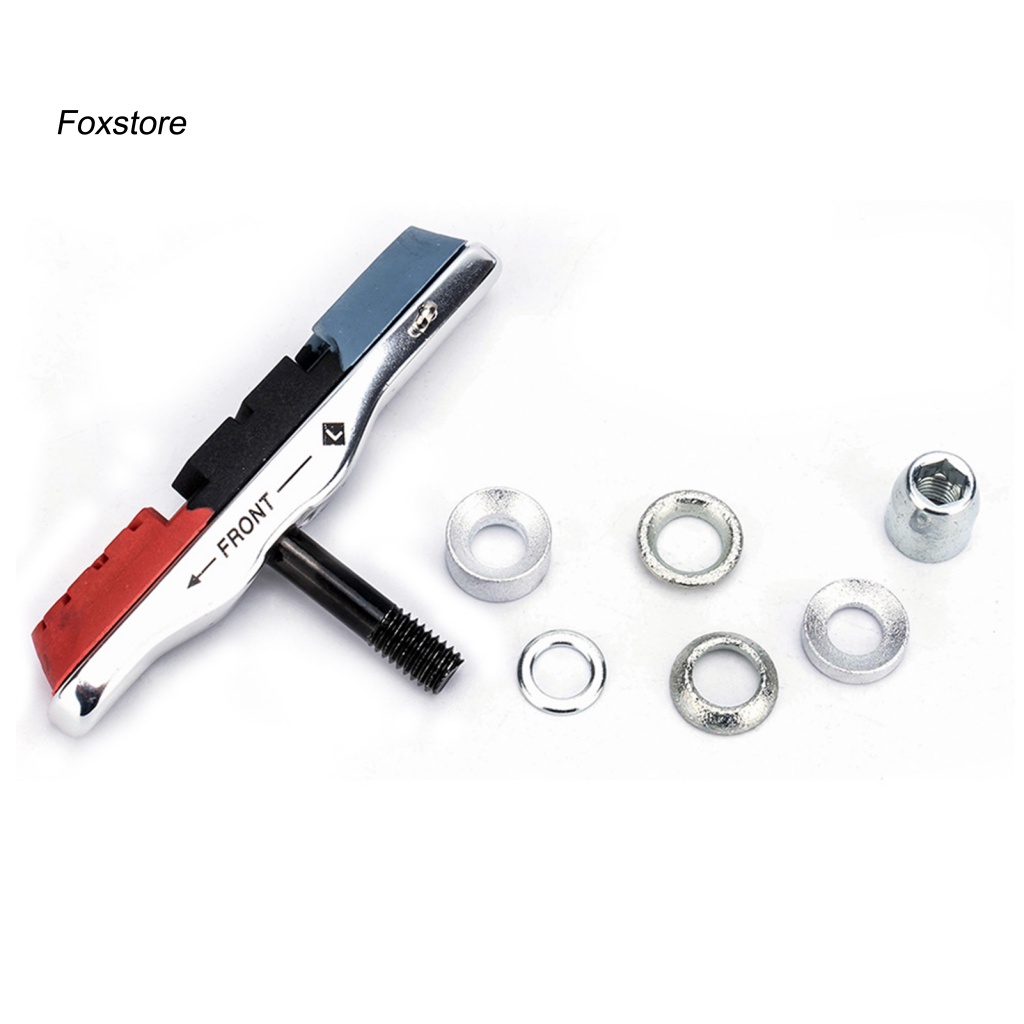 1 Cặp Má Phanh Xe Đạp Chống Biến Dạng Dạng Khối Chất Lượng Cao