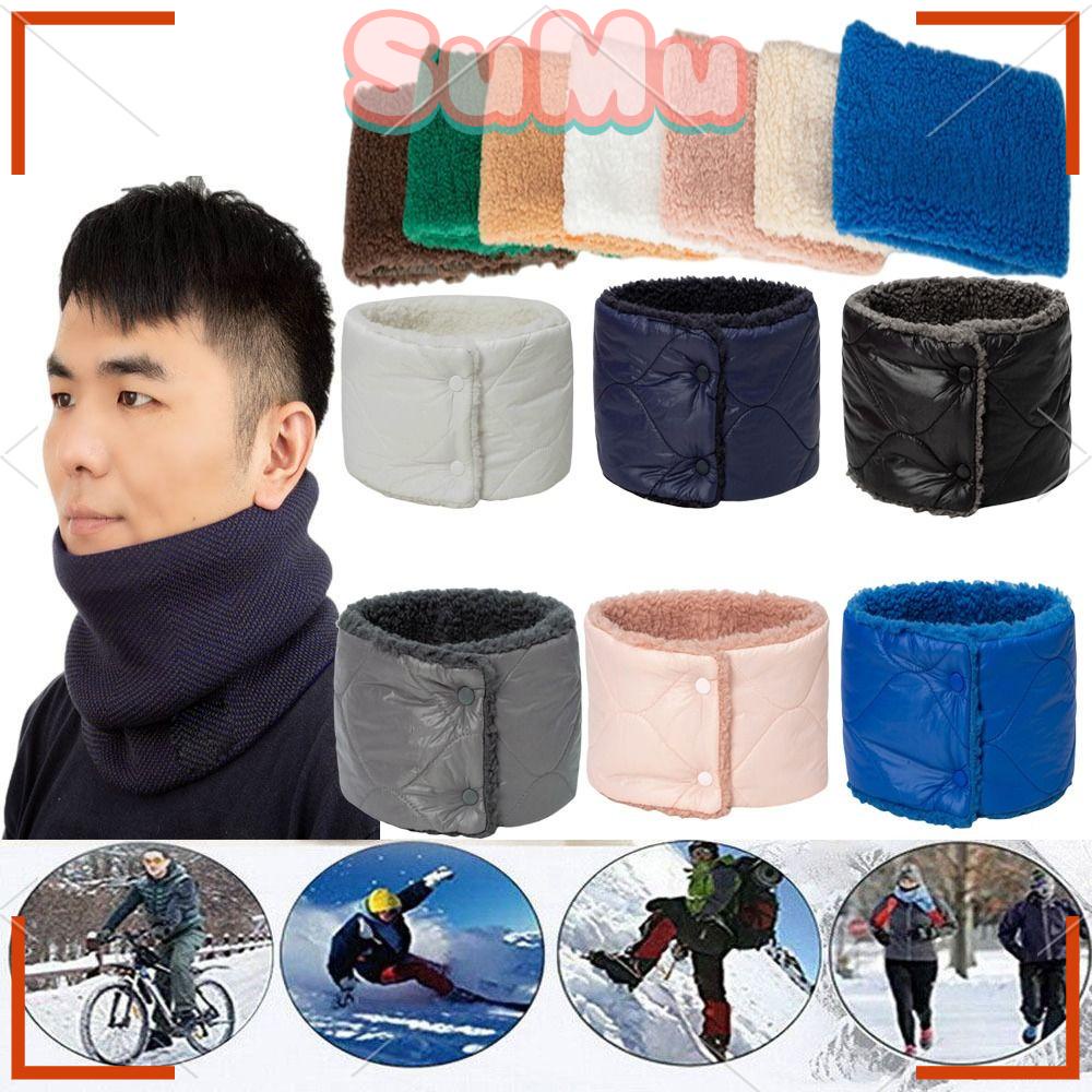 Khăn Choàng Cổ Dày Dặn Chống Gió Giữ Ấm Mùa Đông Cho Nam Nữ