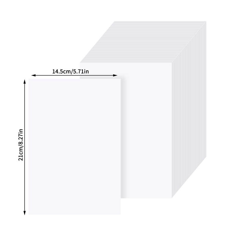 Bộ 50 Tấm Phim Dán Bảo Vệ Tranh Đính Đá A4A5A6 DIY