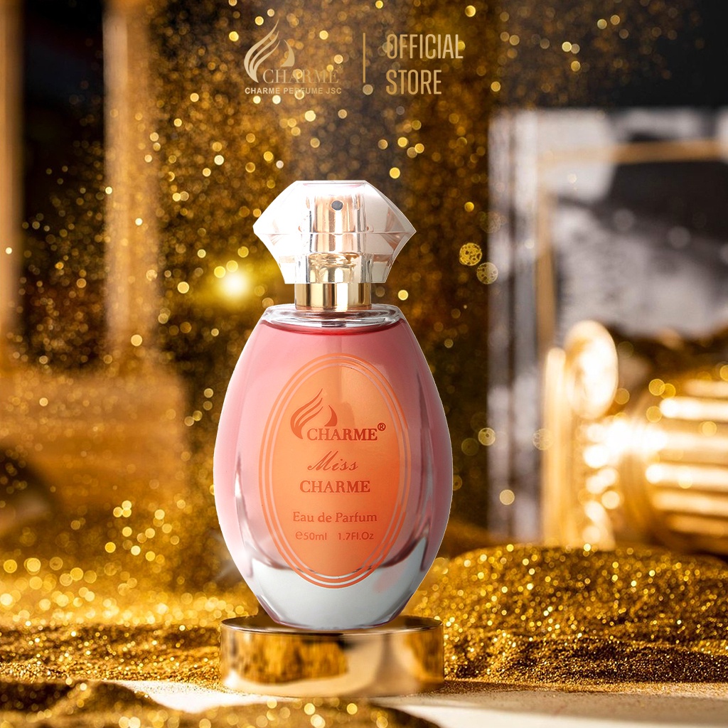 Nước hoa nữ lưu hương lâu, Charme Miss Charme, mùi hương nhẹ nhàng 50ml