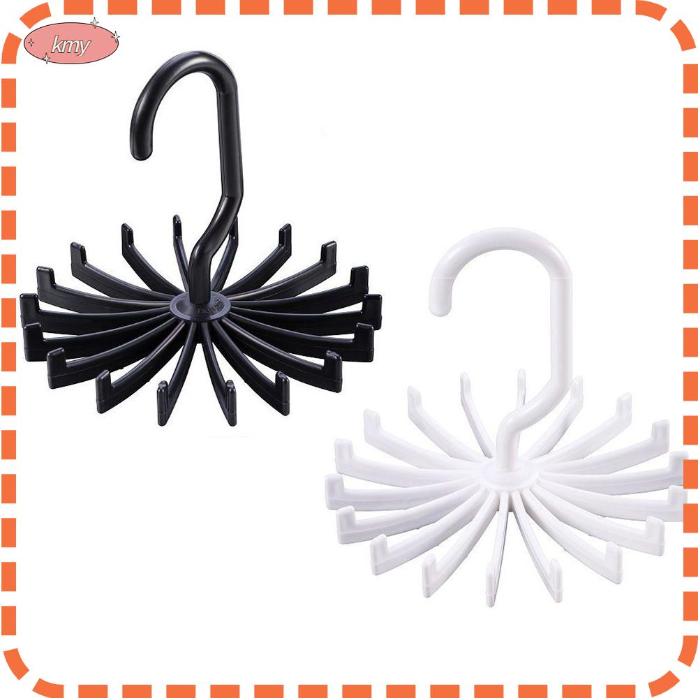 Giá treo cà vạt/ thắt lưng cỡ lớn xoay 360 độ màu sắc tùy chọn tùy chỉnh đa năng tiện dụng