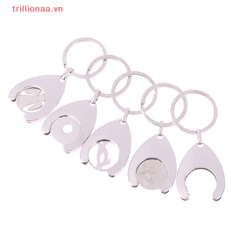 Trillionaaa Móc Chìa Khóa Xe Hơi Chất Lượng Cao Có Thể Điều Chỉnh In Chữ Dùng Mua Sắm