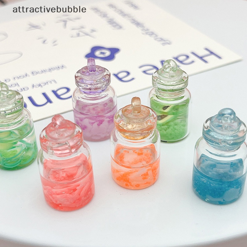 Set 1 / 5 Lọ Điều Ước Mini Dạ Quang Dùng Để Trang Trí Nhà Búp Bê