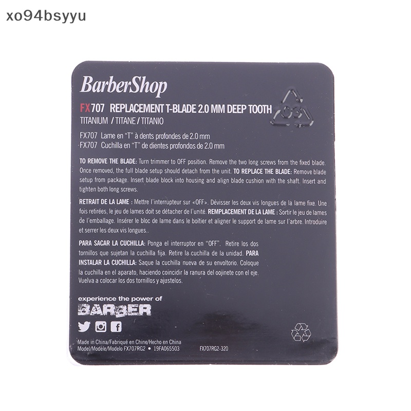 Lưỡi Dao Thay Thế Màu Bạc Xo94Bsyu FX707