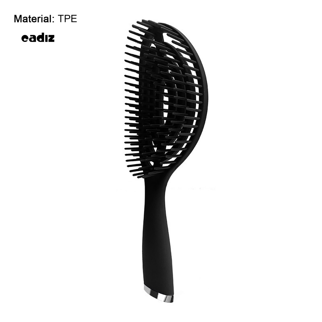 Lược Chải Tóc Mát Xa Da Đầu Bằng Nhựa TPE Thiết Kế Tay Cầm Tiện Dụng Cho Salon