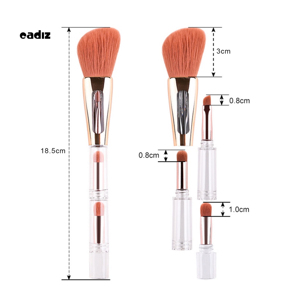 Cọ Trang Điểm Lông Mày 4 Trong 1 Trọng Lượng Nhẹ Tinh Tế