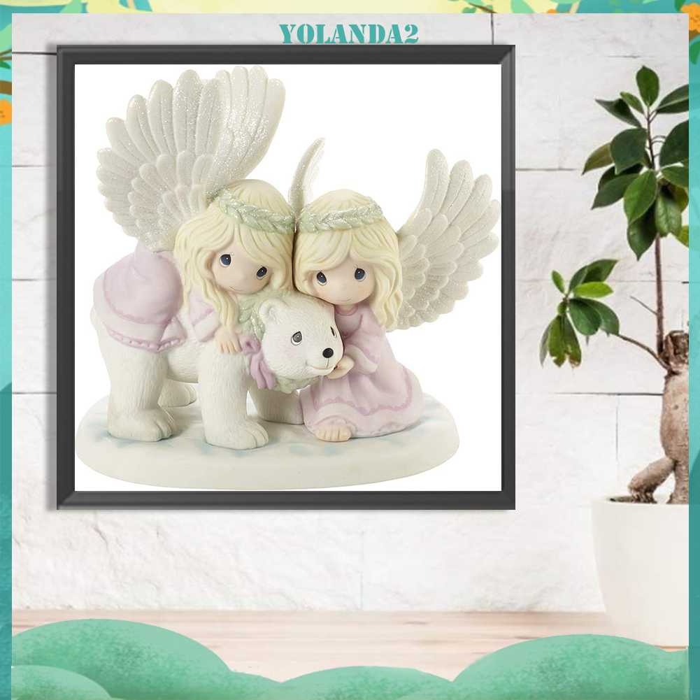 Bộ Tranh Đính Đá 5D Họa Tiết Hoạt Hình Độc Đáo DIY Dùng Trang Trí Nhà Cửa