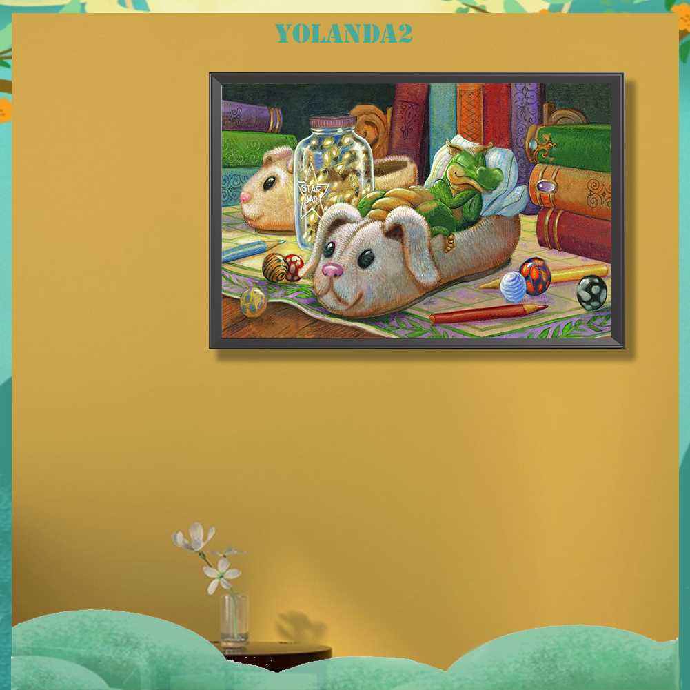 Tranh Đính Đá Kim Cương Toàn Bộ 5D DIY Hình Vẽ Khủng Long