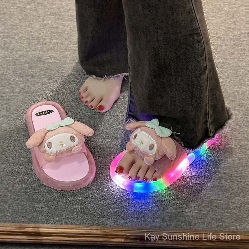 Dép Sandal Phát Quang Họa Tiết Hoạt Hình Thời Trang Mùa Hè 2023 Cho Nữ