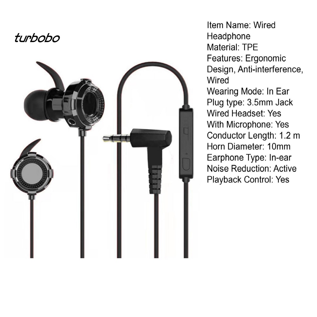 Tai Nghe Nhét Tai Có Dây Chống Nhiễu Âm Thanh Nổi Ổ Đĩa Kép Jack 3.5mm Cho Điện Thoại