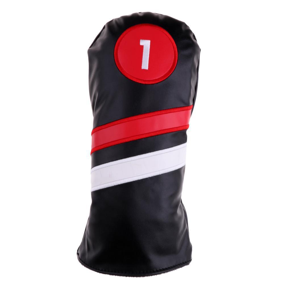 Vỏ Bọc Bảo Vệ Đầu Gậy Đánh Golf 3 Hoặc 5 Fairway Woods Màu Đen