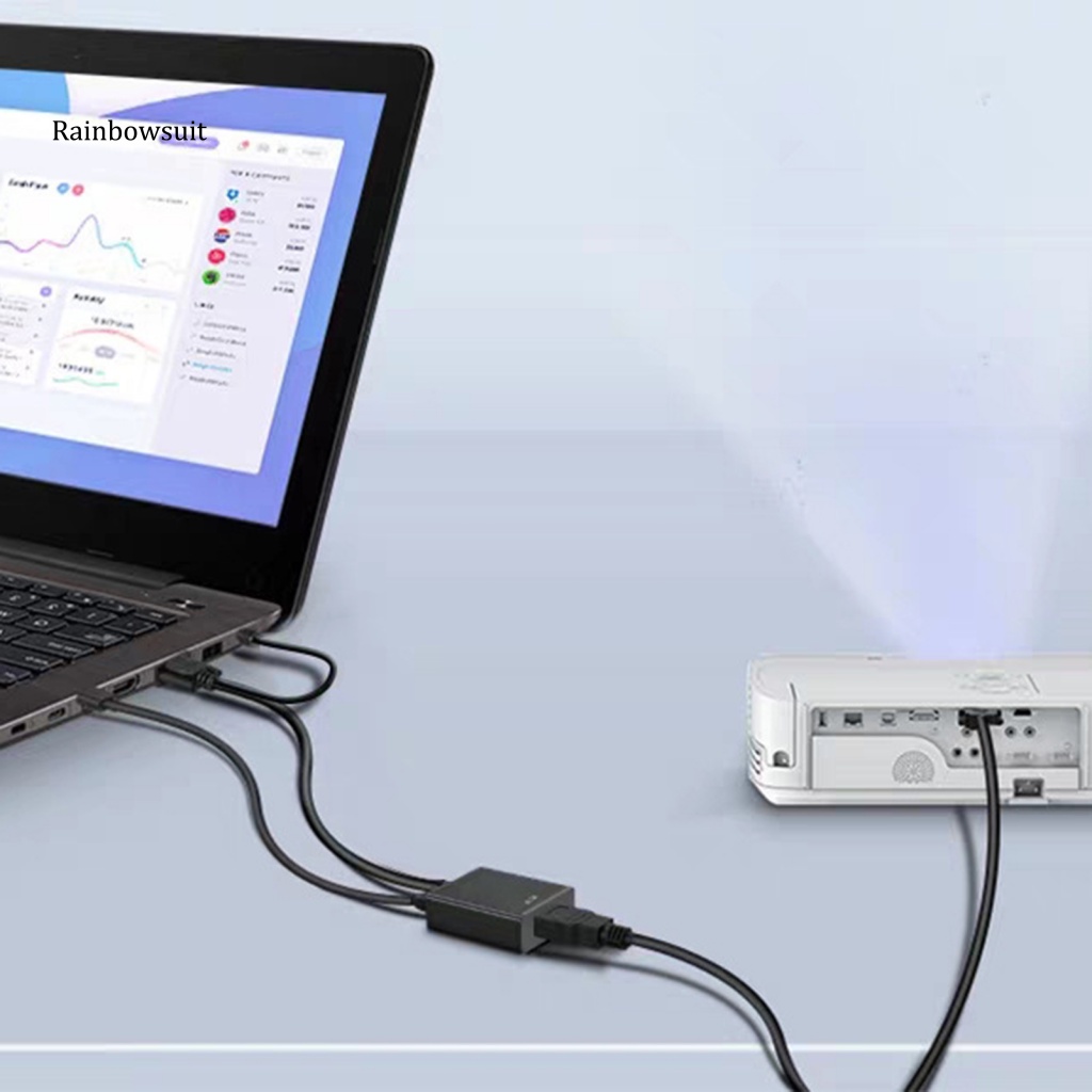 Bộ Chuyển Đổi Phích Cắm Và Play Bằng Hợp Kim Nhôm VGA Độ Kết Nối Cao Cho Máy Tính