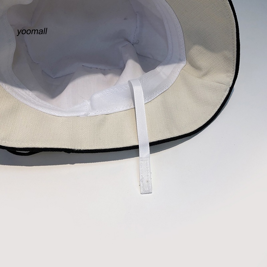 Mũ Tai Bèo Mềm Mại Thoáng Khí Đính Nơ Màu Tương Phản Trang Trí