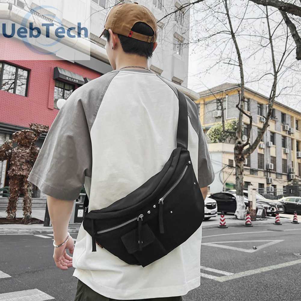 Túi Đeo Thắt Lưng Unisex Bằng Nylon Sức Chứa Lớn Chống Trộm Cho Hoạt Động Leo Nú