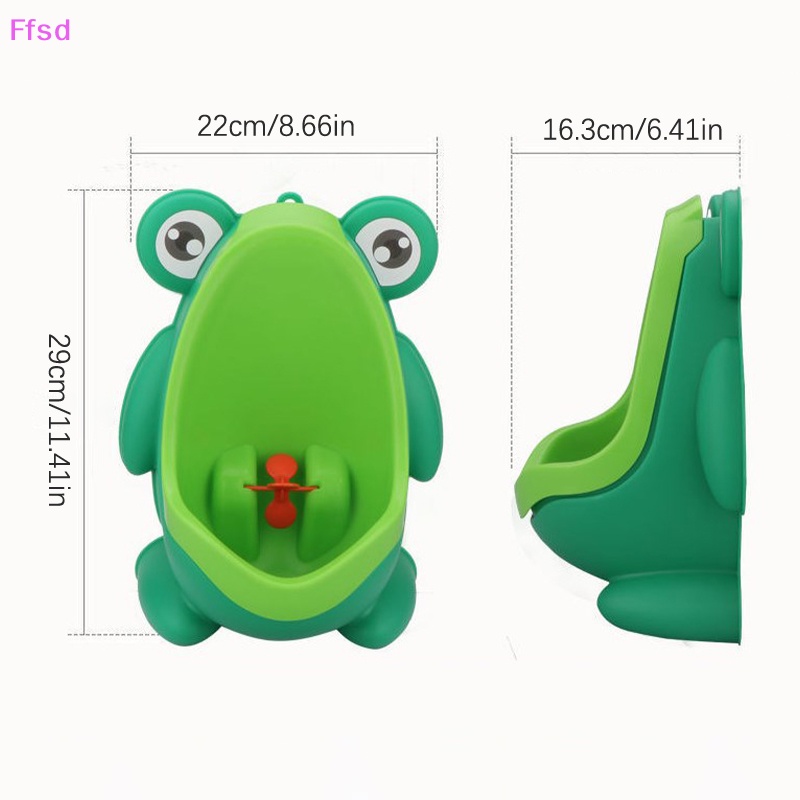 {Ffsd} Bồn Đi Vệ Sinh Luyện Tập Đi Vệ Sinh Hình Chú Ếch Dễ Thương Vui Nhộn Cho Bé Trai * Bán Chạy