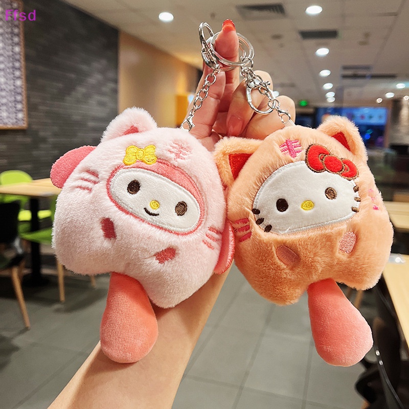 {Ffsd} Thú Nhồi Bông Hình Chú Chó Sanrio Kulomi Đồ Chơi Trang Trí Túi Xách * Hàng Bán Chạy
