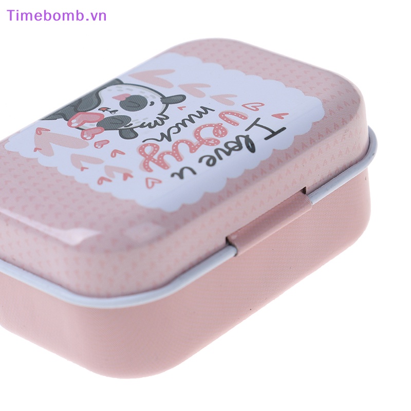 # Túi Đeo Chéo Thời Trang Hàn Cho Nữ # Hộp Thiếc Mini Đựng Trang Sức / Kẹo / Tiền Xu Tiện Dụng