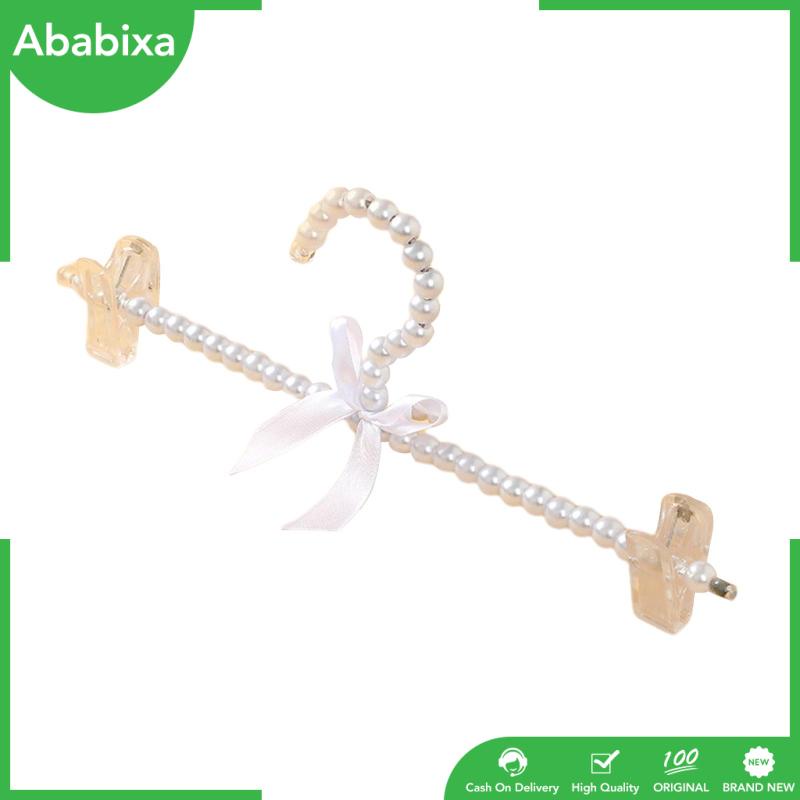 Móc Treo Quần Áo Đính Hạt Ngọc Trai Và Nơ Thanh Lịch Cho Cô Dâu / Bé Gái