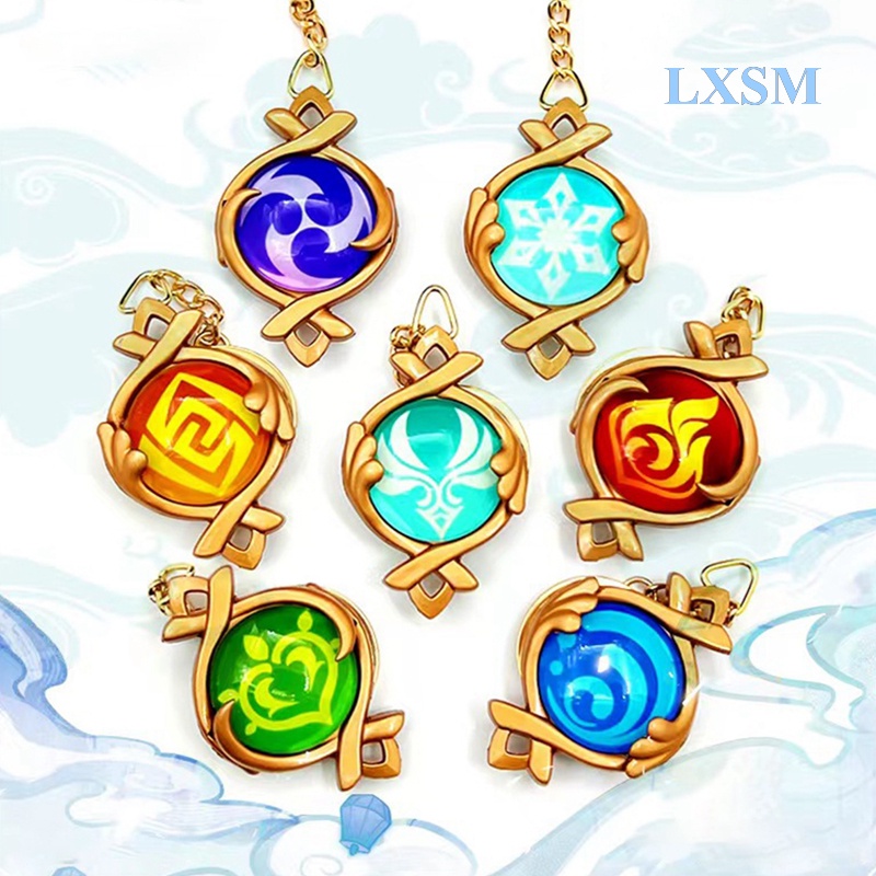 Lxsm Móc Khóa Kính Dạ Quang Hình Đôi Mắt Thần Chết Bằng Kim Loại