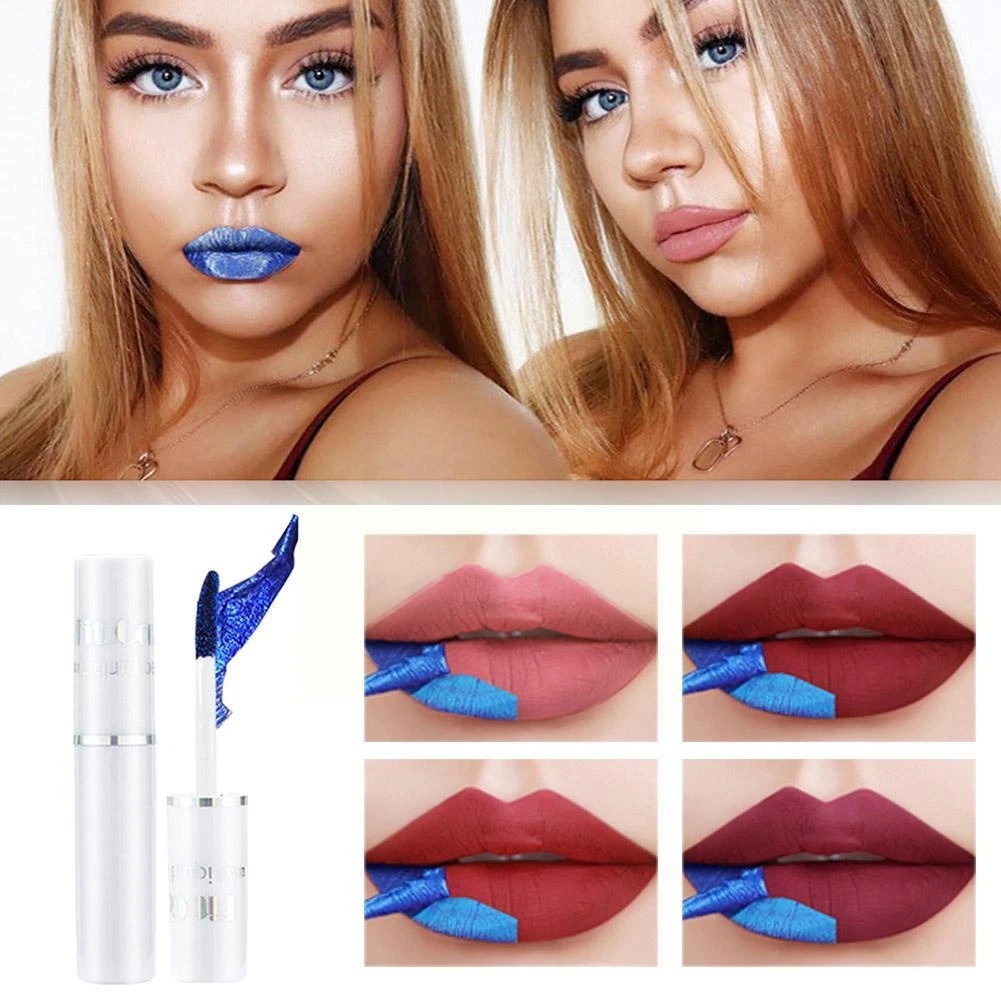 Son Môi Dạng Lột Chống Thấm Nước Lâu Trôi Không Dính Thành Cốc 4 Màu Tùy Chọn