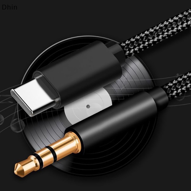 Dây Cáp Chuyển Đổi Âm Thanh Aux Type-C USB-C Sang Giắc Cắm 3.5mm Cho Điện Thoại Di Động