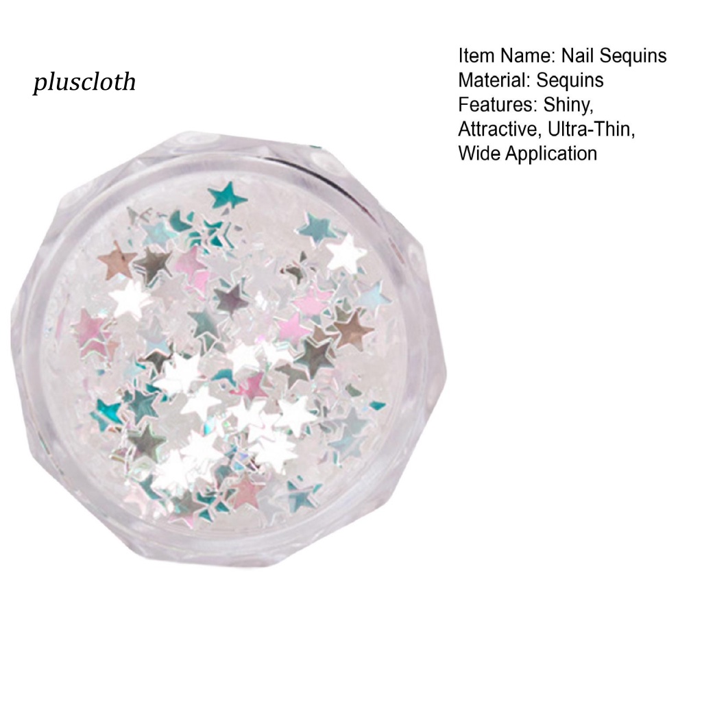 1 Hộp Hạt Kim Sa Hình Bướm Trái Tim Trang Trí Móng Tay Nghệ Thuật Sáng Tạo 6 Kiểu Màu Sắc Sống Động