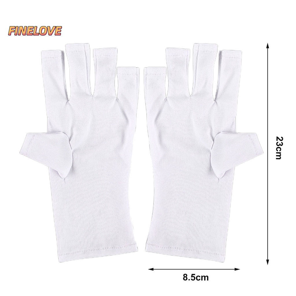 1 Đôi Găng Tay Chống Tia UV Đa Năng Trọng Lượng Nhẹ Dành Cho Nữ