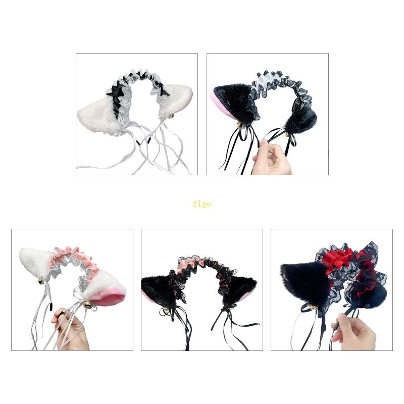 Băng Đô Tai Mèo Dễ Thương Cho Nữ