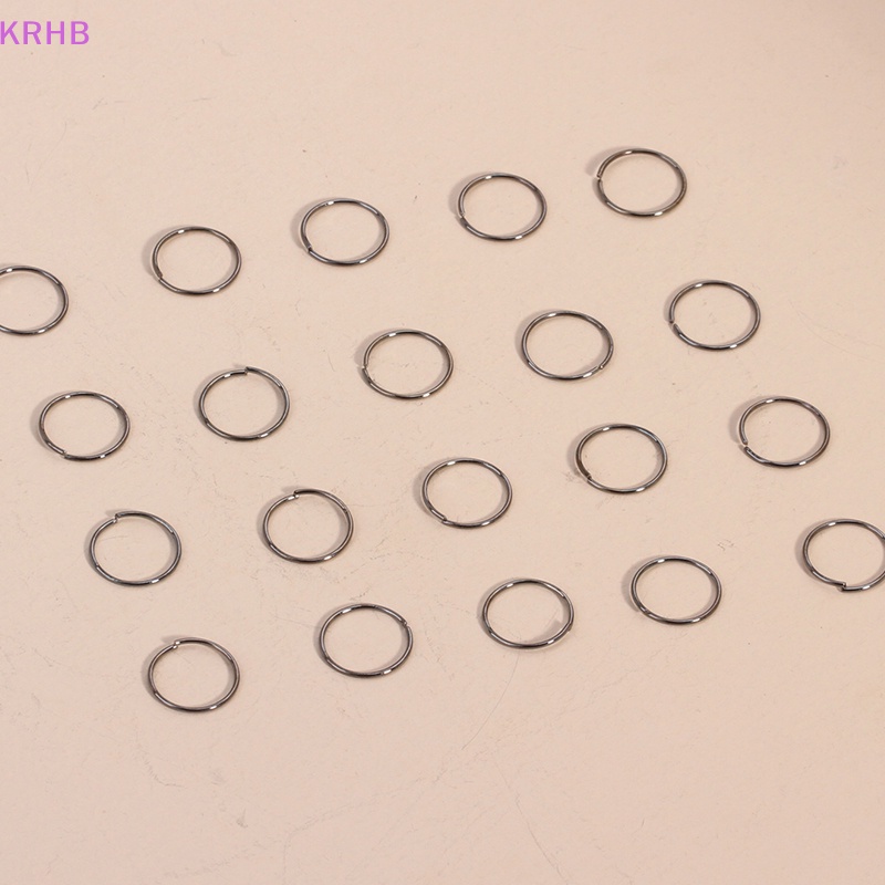 Set 20 Khuyên Mũi Tròn Bằng Thép Không Gỉ Cá Tính Mới