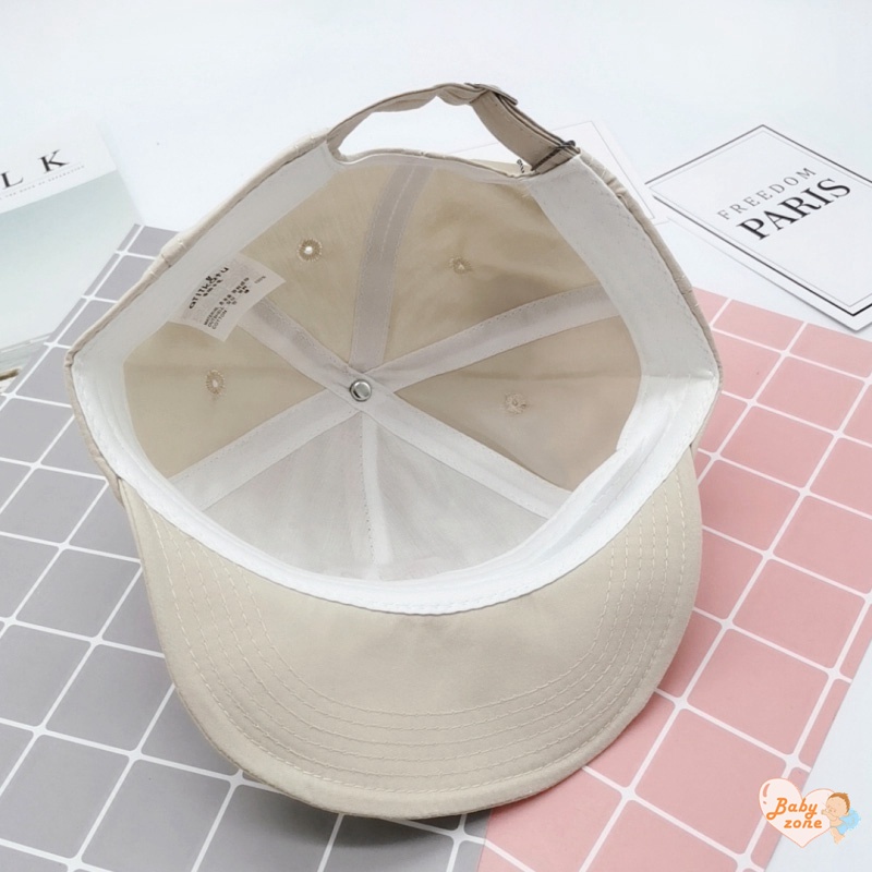 Mũ Lưỡi Trai Chống Nắng In Họa Tiết Hoạt Hình Có Thể Điều Chỉnh Cho Bé Trai Và Gái