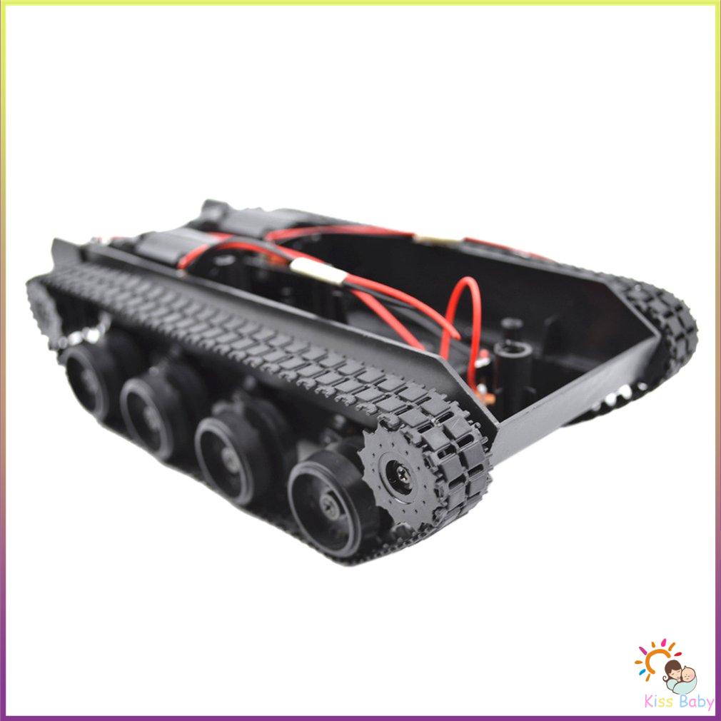 Light-Duty Chống Sốc Cao Su Bánh Xích Khung Xe Bộ Dụng Cụ Theo Dõi Rc Robot Thông Minh Tự Làm Đồ Chơi [H/19]