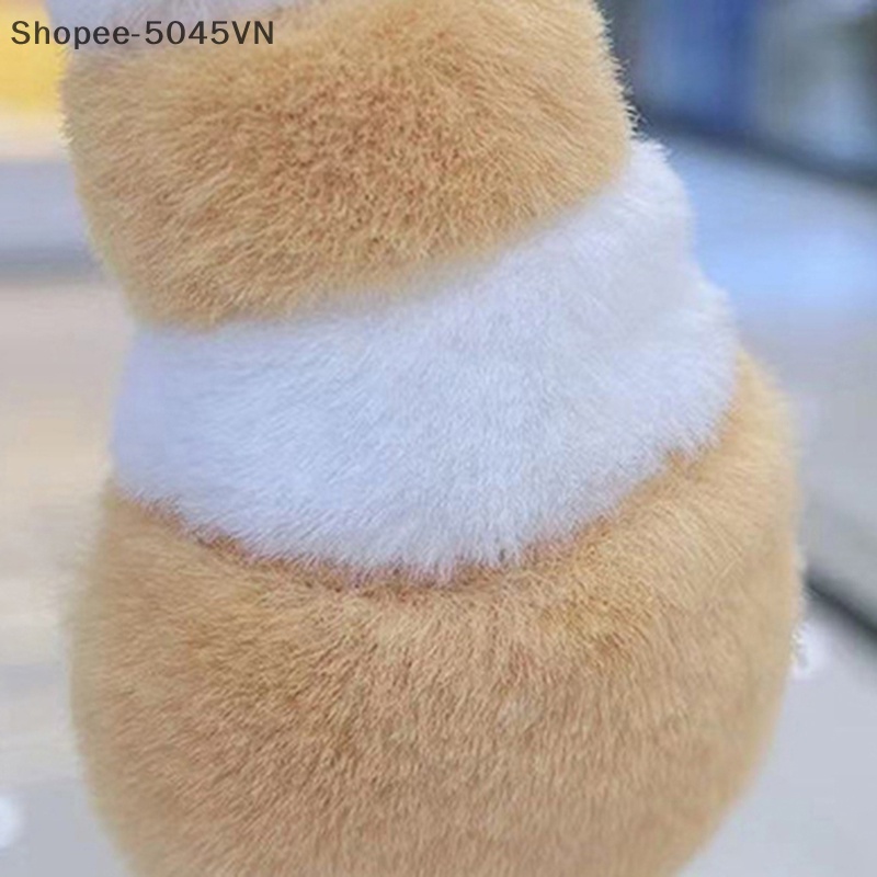 [Hàng Có Sẵn] Móc Khóa Búp Bê Nhồi Bông Hình Gấu Mèo Odd-Tailed Nhỏ Nhắn (H)